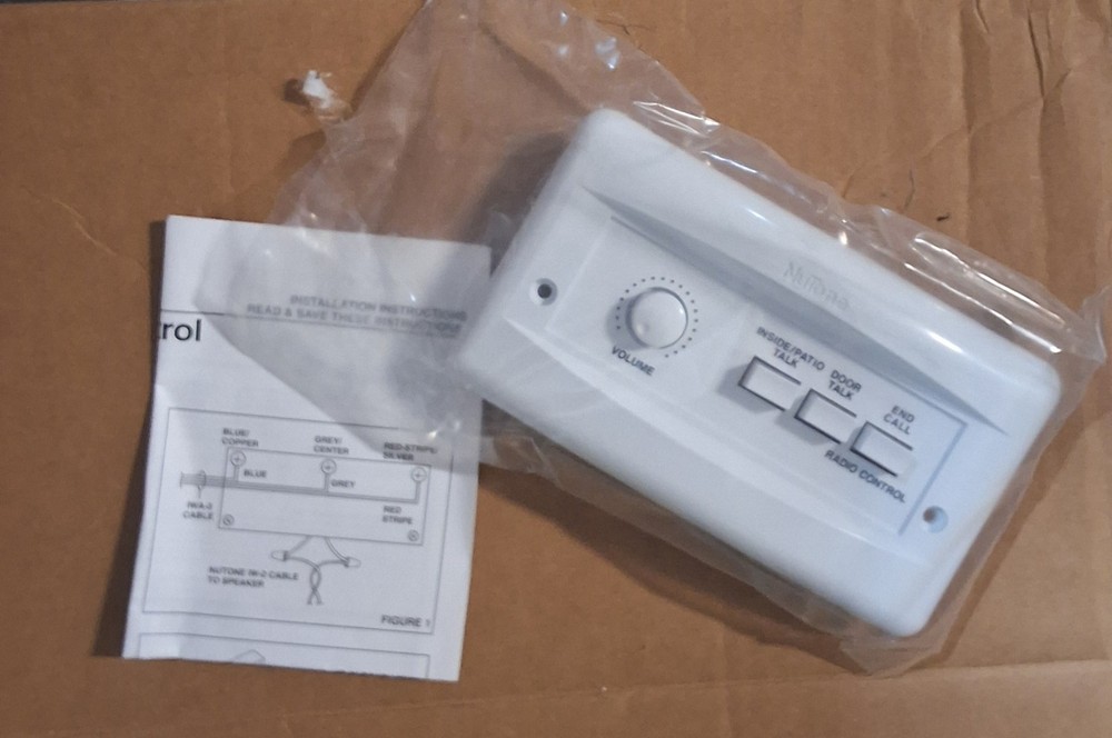 Nutone ICA-331WH Inside Remote Control