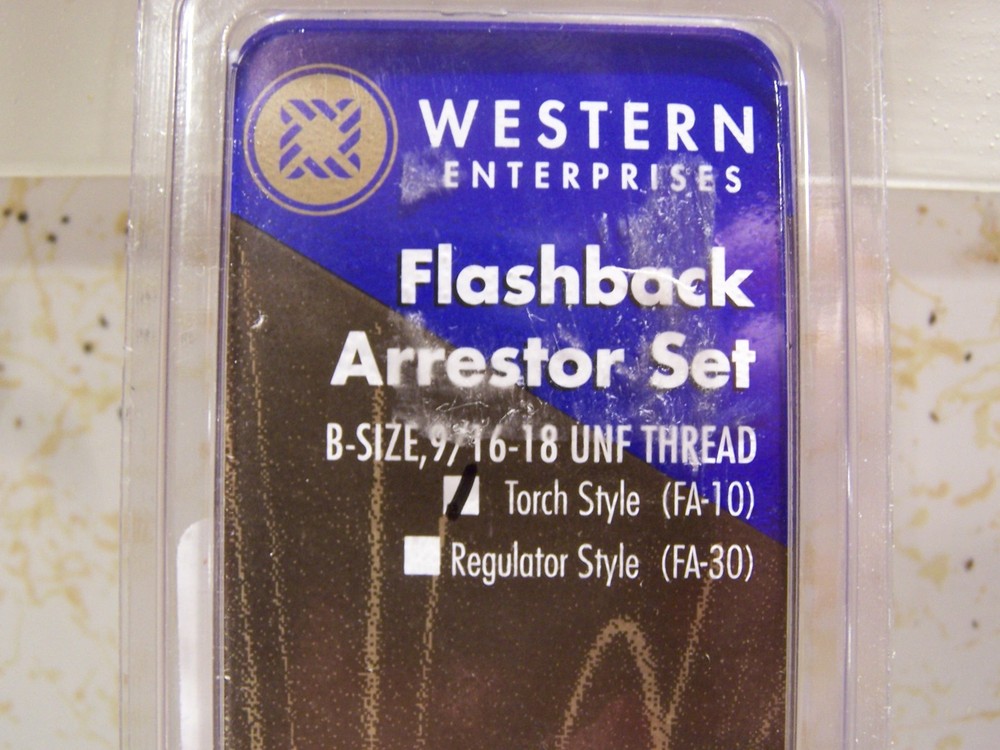 Flashback Arrestor Set