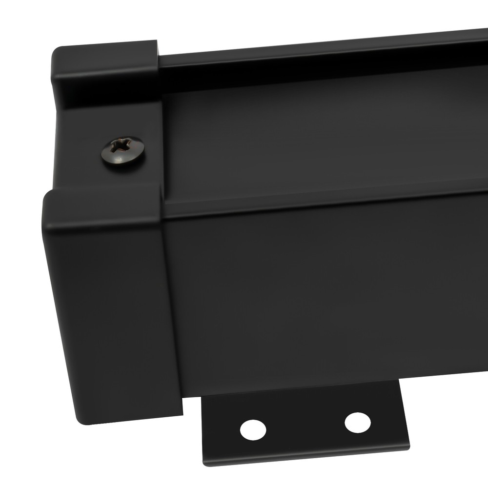 Pull-out Storage Rack Multifunctional Kitchen Organizer Hanging Pot Rack Black