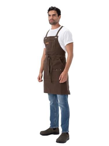 Unisex Grill Apron, Chocolate, One Size