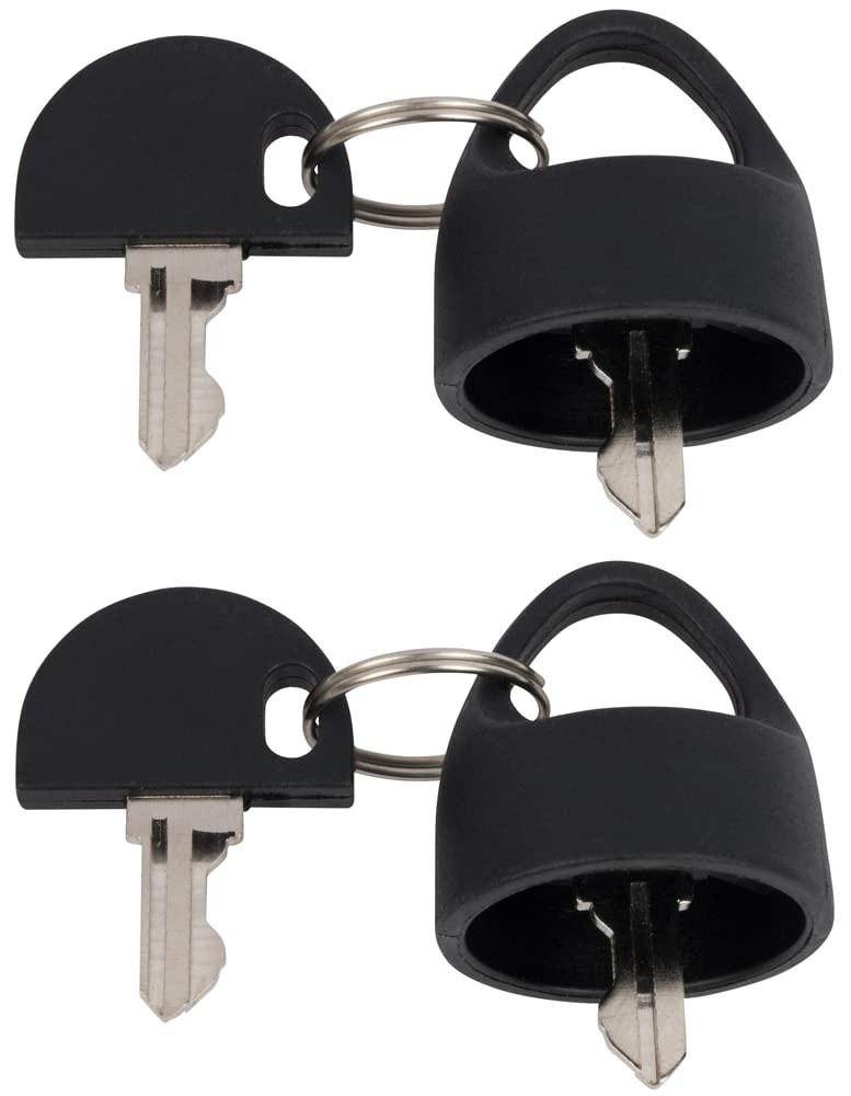 Deluxe Easy Pull Key Set for Pride Mobility 2 Count (Pack of 1), Black