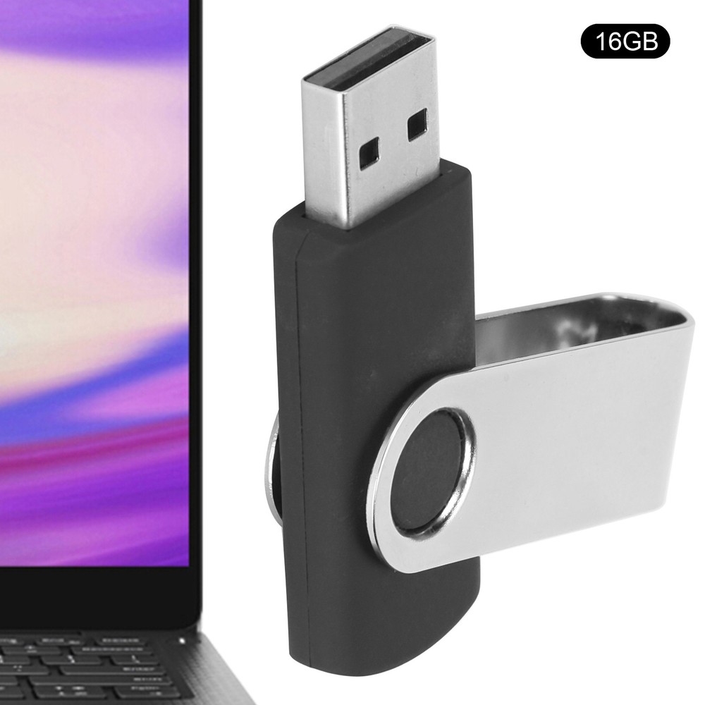 Portable USB Flash Drive Black For PC Tablet Excellent/