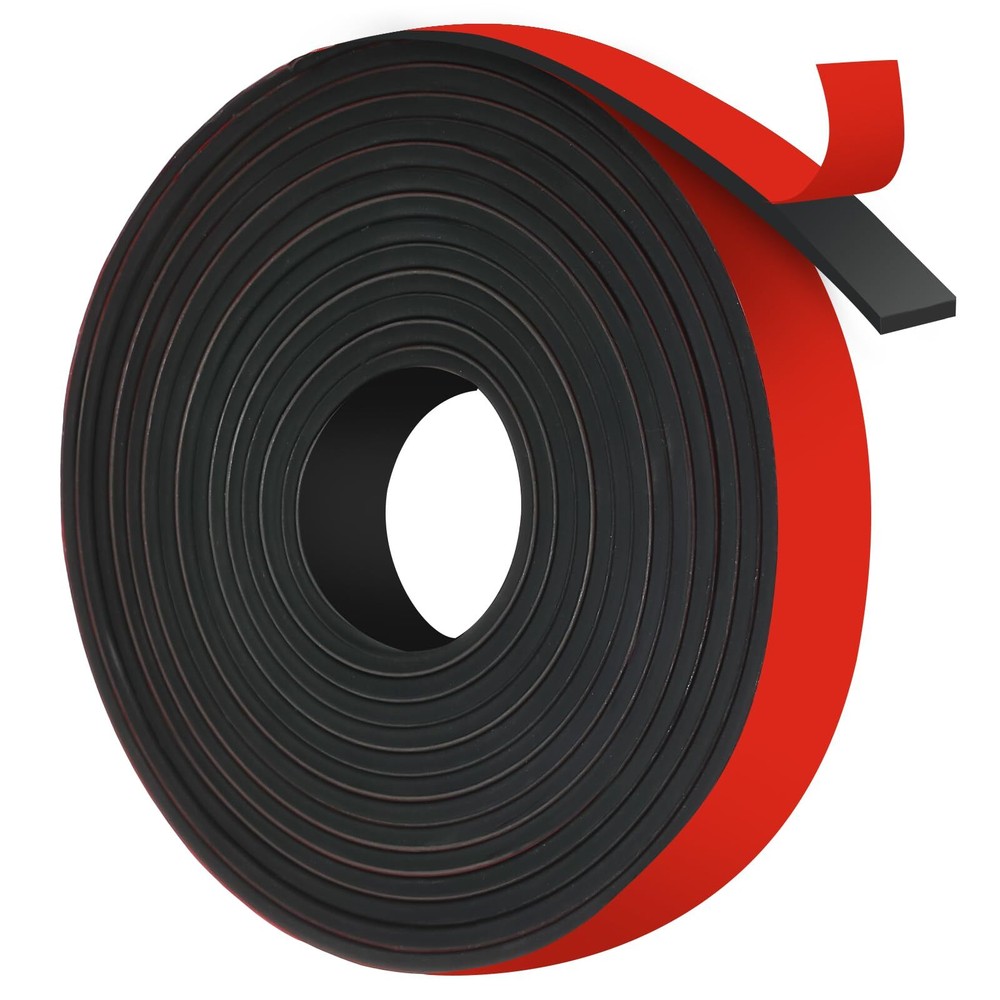 Self Adhesive Rubber Strips Neoprene Solid Rubber Sheets with Adhesive Backin...