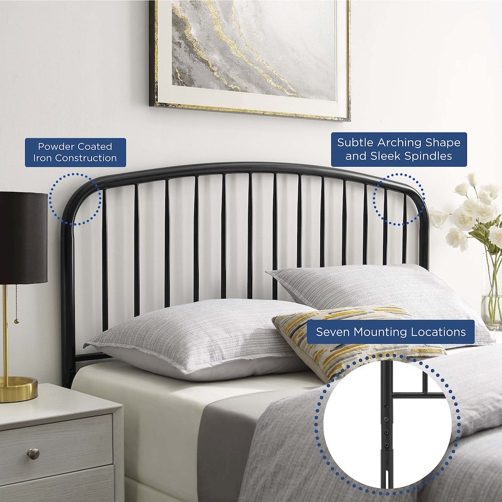 Nova Metal Queen Headboard
