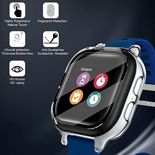 [3-Pack] Case Compatible Screen Protector for Gizmo Watch 2 Clear+Clear+Clear