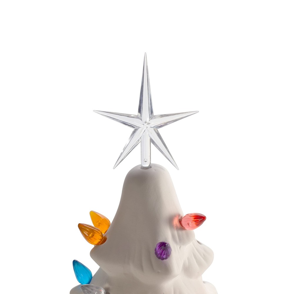 Creative Hobbies Ceramic Christmas Tree Replacement Medium, Multicolor