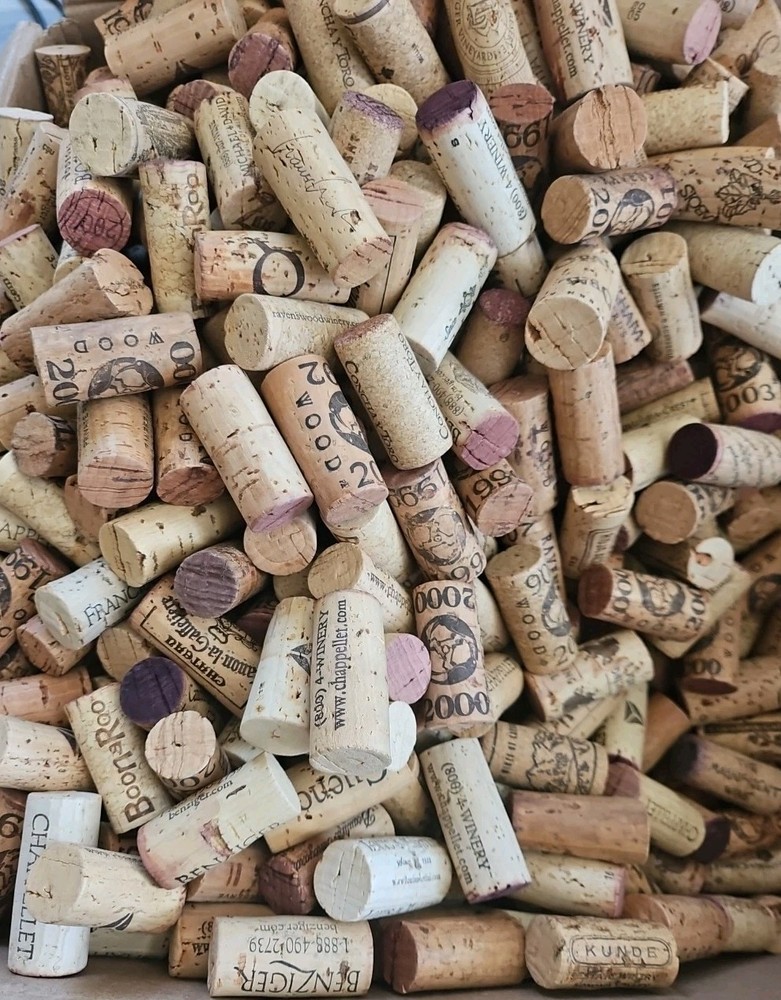 Natural Wine Corks 1480+ Count Used