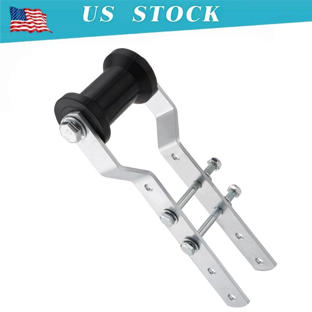 4 " Adjustable Keel Roller Bracket Assembly for 2" Tongue Boat Trailer Marine