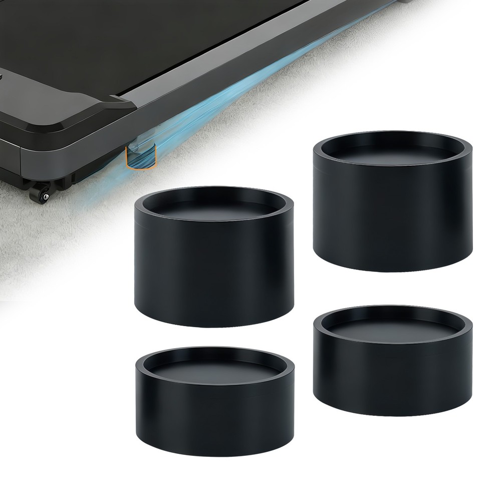 4-Pack Treadmill Incline Riser Blocks for Leveling & Uphill Training