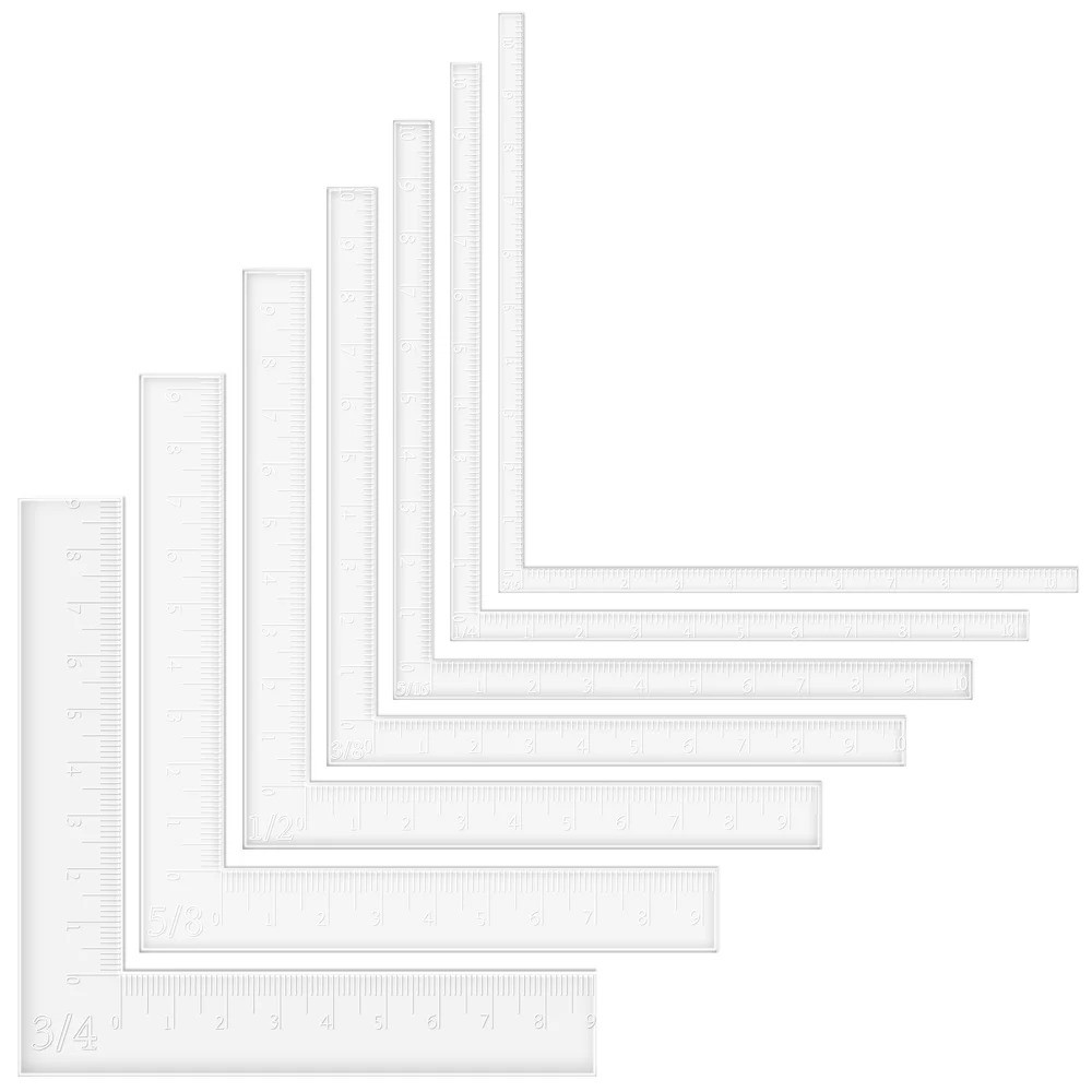 7 Pcs/set Creative Positioning Tools Card Corners Helpers Scrapbooking Tools