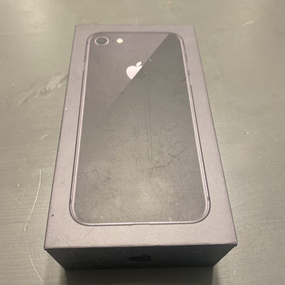 Empty OEM BOX ONLY For Apple iPhone 8 Space Gray