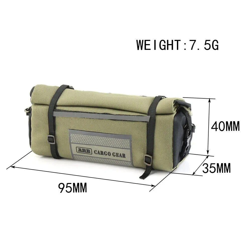 RC 1/10 Scale CARGO BAG ARB Scale Accessories -TAN-