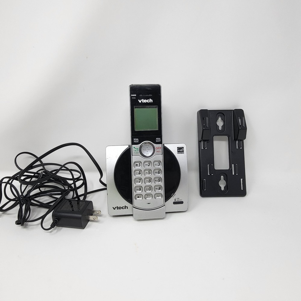 Phone Cordless VTech CS6919 DECT 6.0 Expandable with Call Block, Silver & Black
