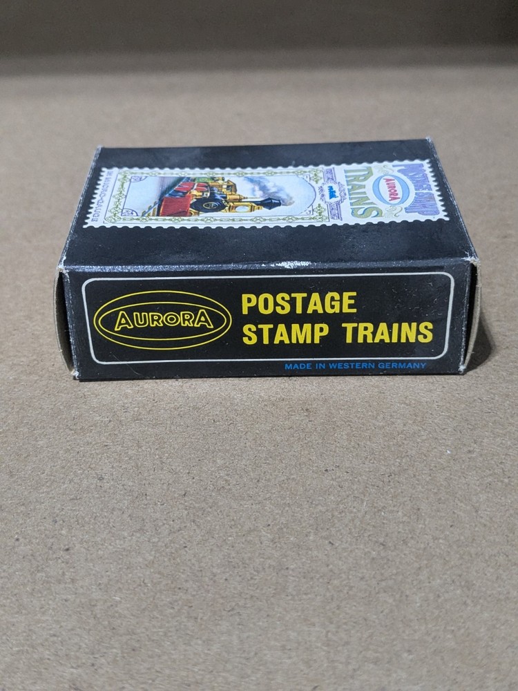 Aurora Postage Stamp Trains - #4982 - 12 Post Terminal Board - NEW/MINT