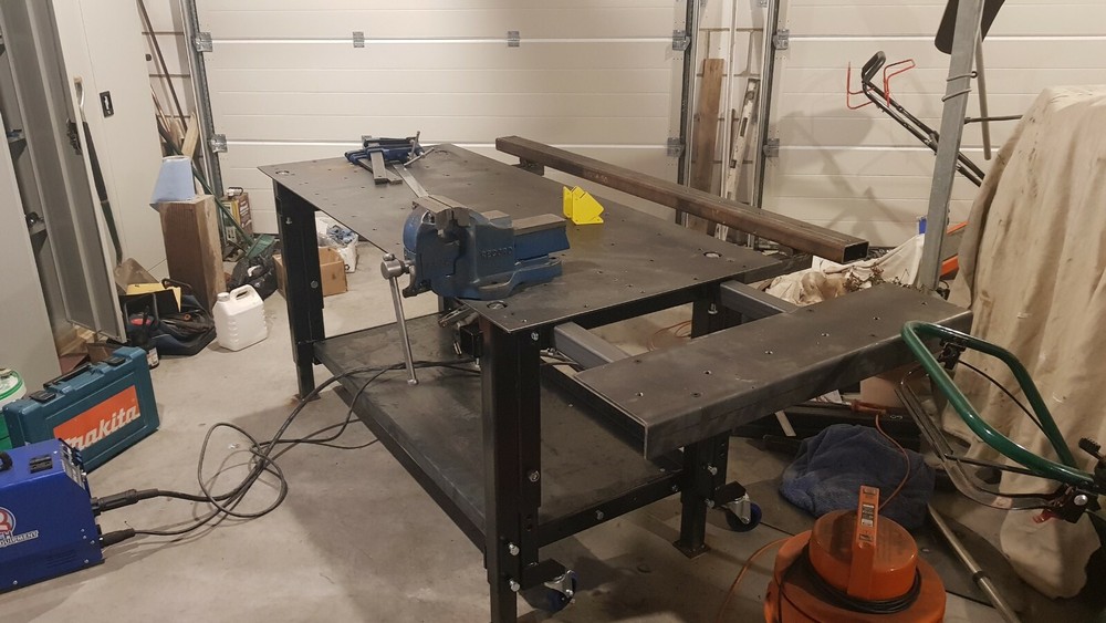 Workshop / Welding Bench 1900x850 3D Model in 3D PDF Format