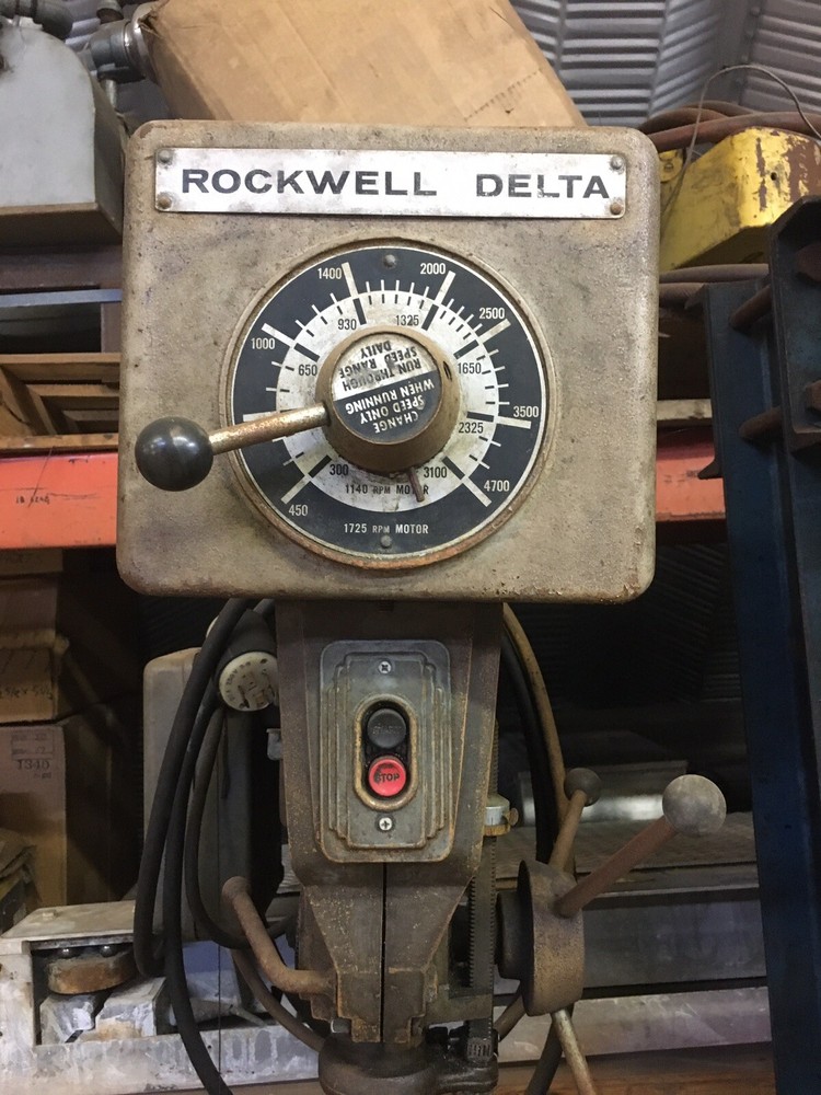 Rockwell Delta 15-655 Drill Press Variable Speed Will Ship Send Address 4 Quote