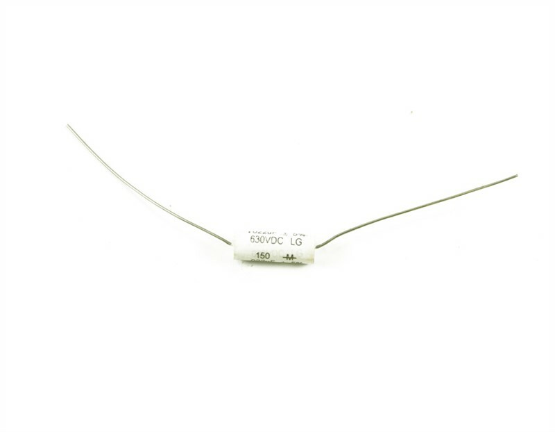 NEW - Mallory .022 mfd Mustard Capacitor (1)