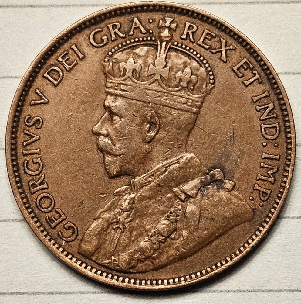 1920 Canada Large Cent Canadian Penny