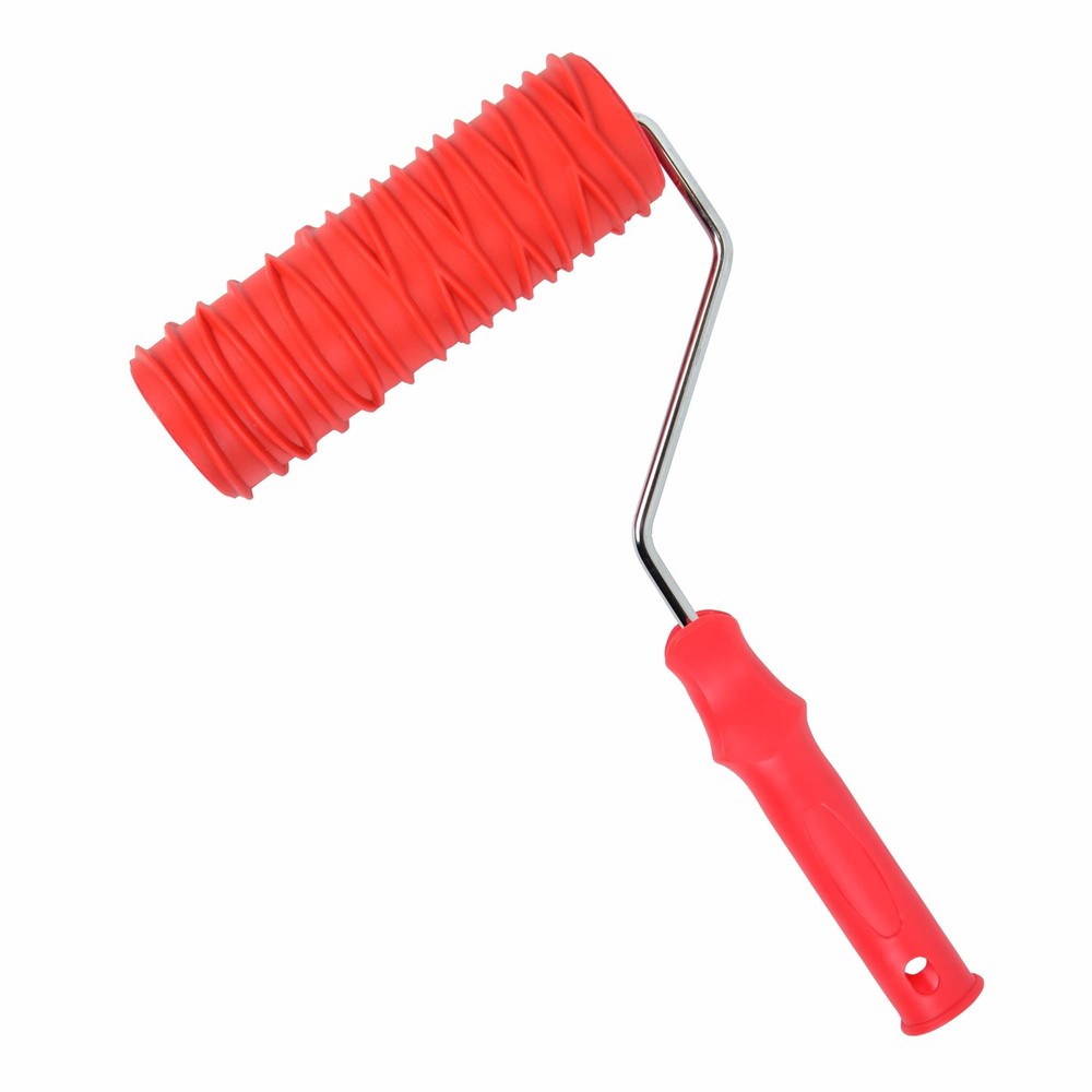 Hanroy 8'' Patterned Paint Roller for Wall Decoration Classic Texture 2018T