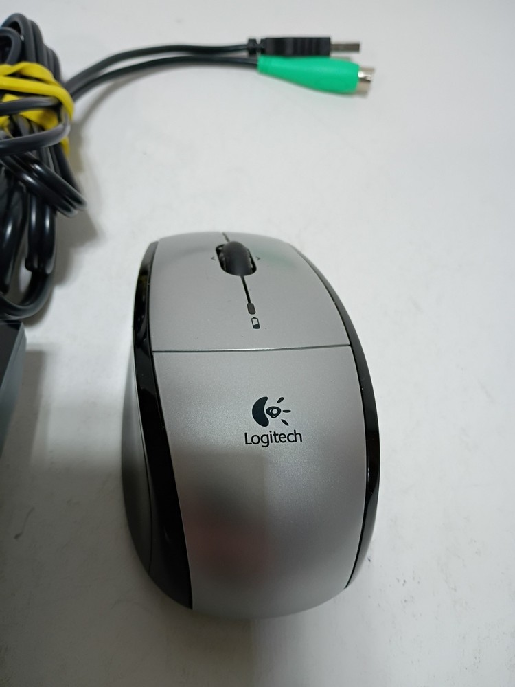 Logitech C-BT44 USB & PS/2 Wireless Mouse & Keyboard Receiver With Mouse