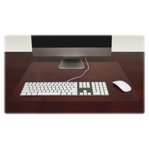 LOT(5)Lorell Rectangular Crystal-clear Desk Pad 24" Width x 19" Depth -LLR39652