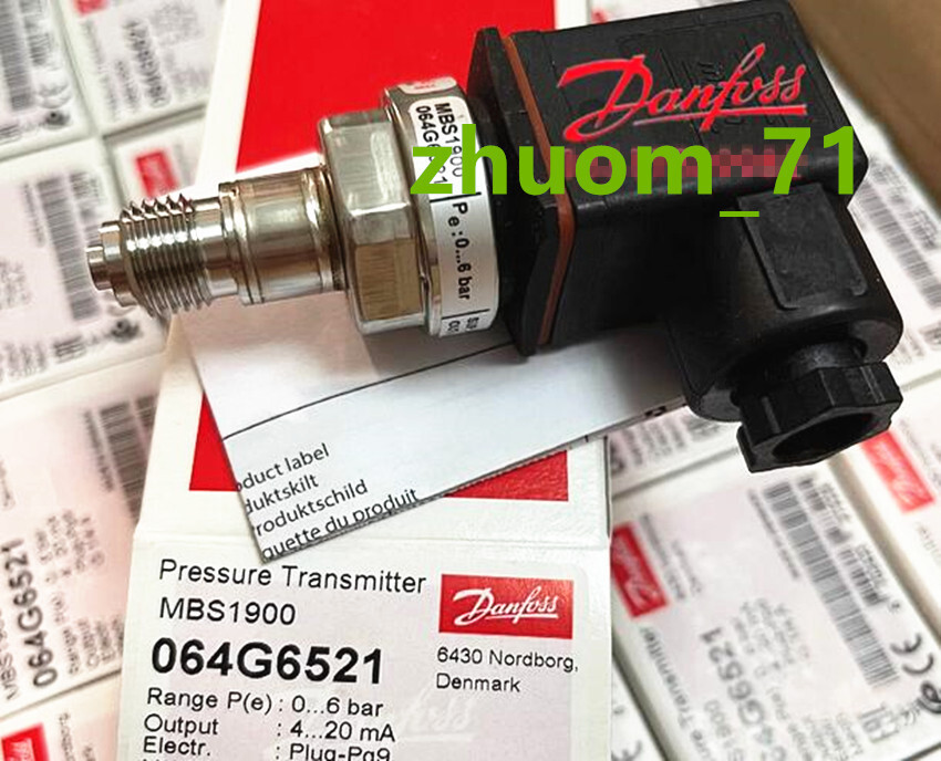 1PC Danfoss pressure transmitter MBS1900 064G6521