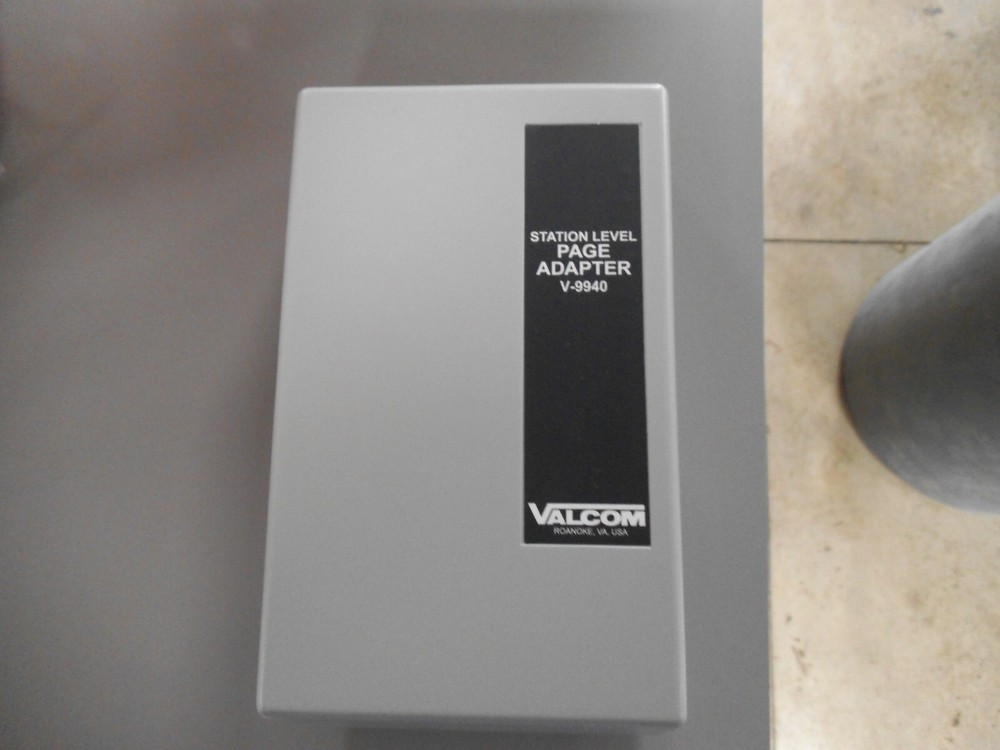 Valcom V-9940 Level Page Adapter - White / Gray