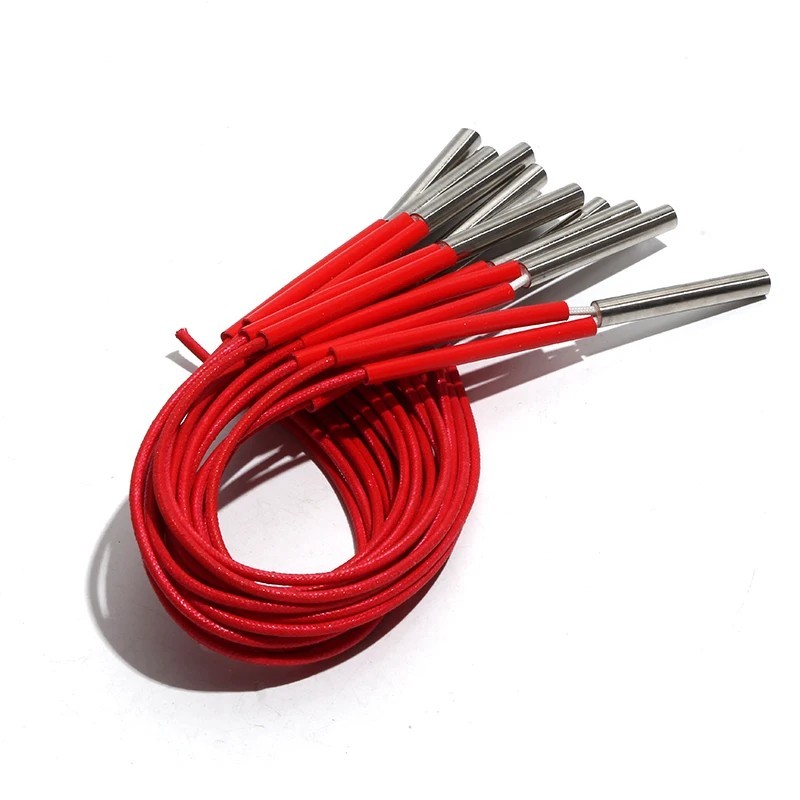 10pcs Cartridge Heater Single End Stainless Steel Industrial Grinding Tube 220V