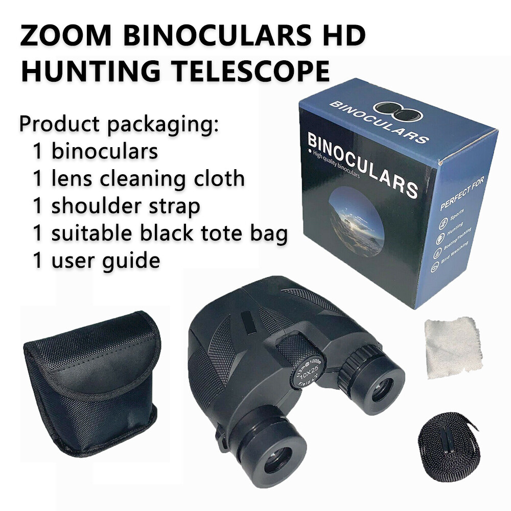 Binoculars – Ideal for Bird Watching/Hiking, Clear Vision & Lightweight