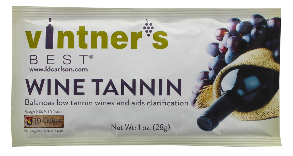 Wine Tannin 1 oz Wine Making Additive