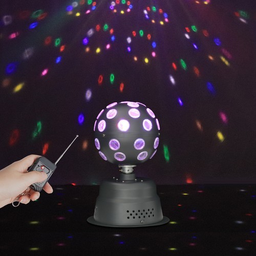 LED Stage Light Lighting Effects Stage Corded Electric Rotating Lamp & Remote