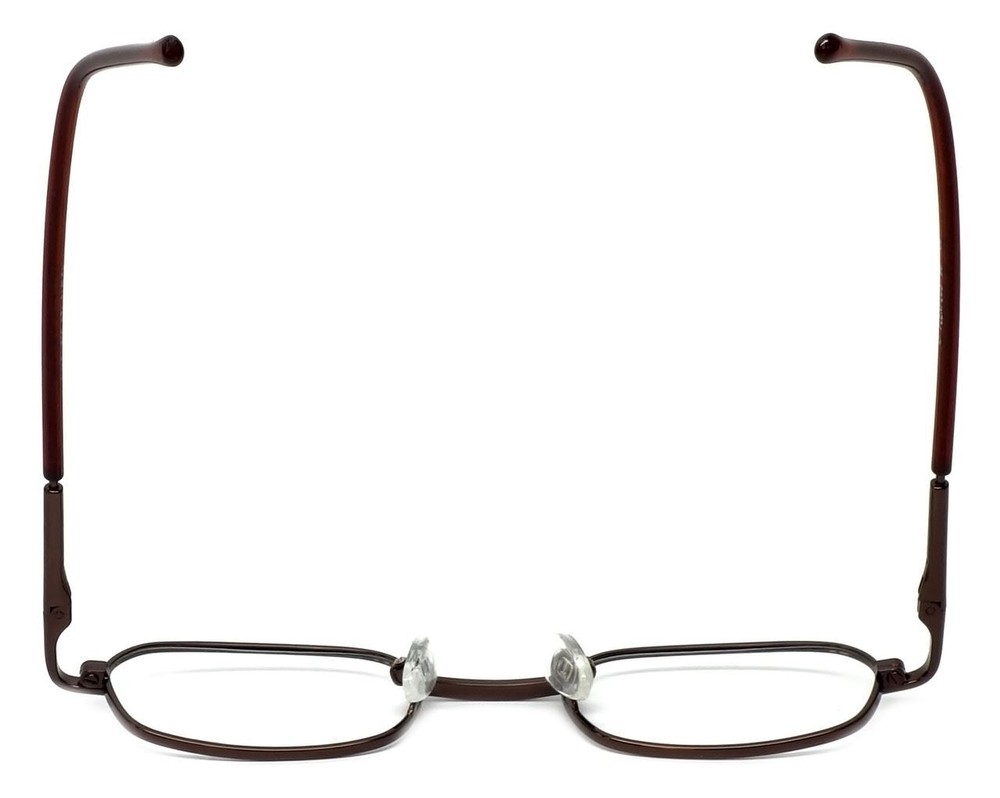 FlexPlus Collection Designer Blue Light Blocking Glasses Model 98 in Brown 43mm