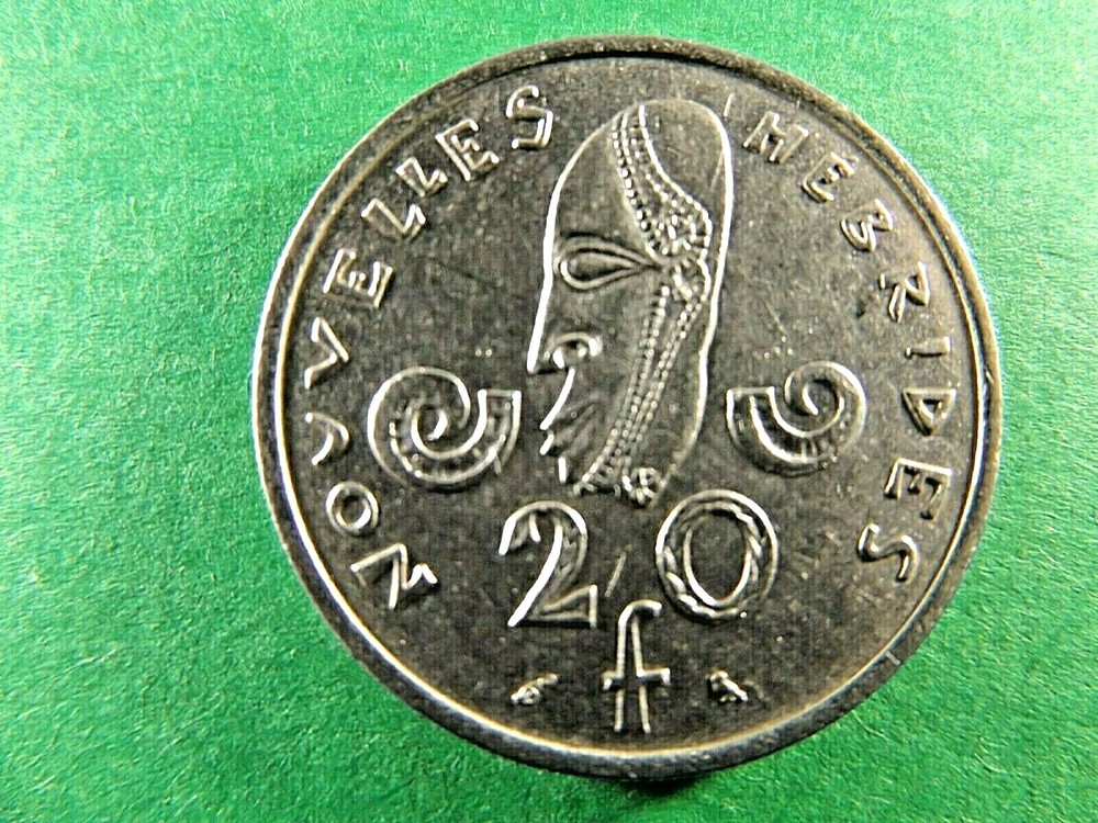 NEW HEBRIDES 1967 20 Francs