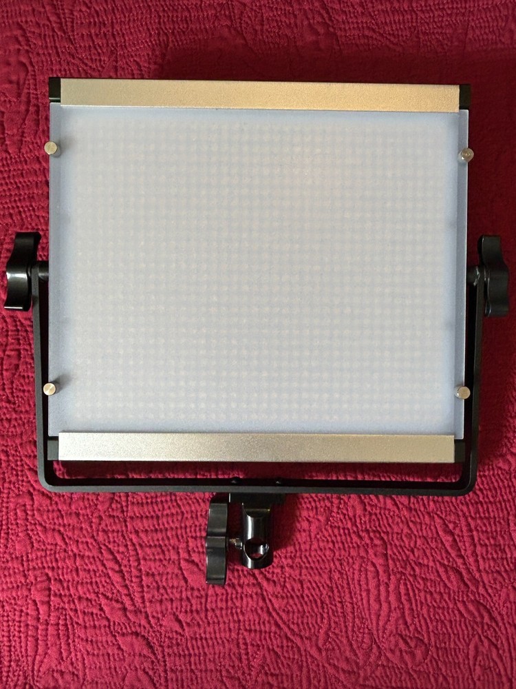 LED Studio Light Panel 50W, NP Battery Plate, Memory, Wireless Remote, Bi color,