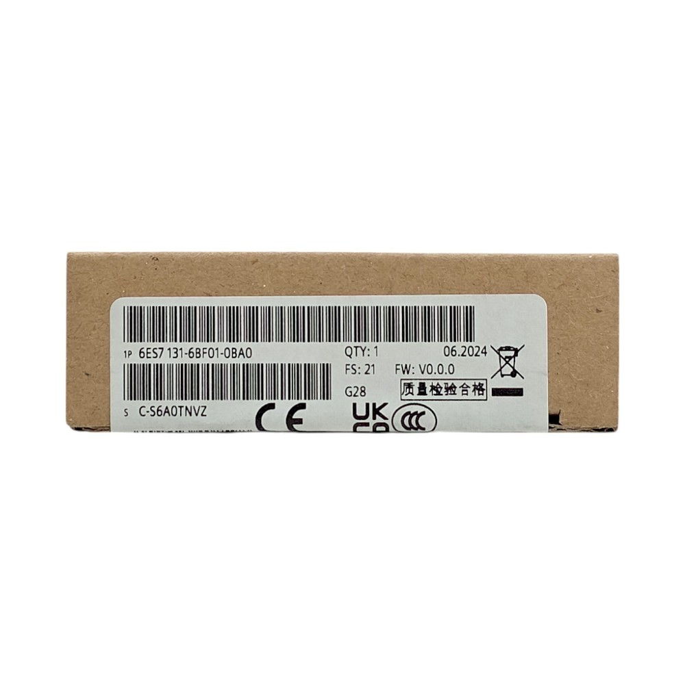 New Siemens 6ES7131-6BF01-0BA0 6ES7 131-6BF01-0BA0 ET 200SP Digital input module