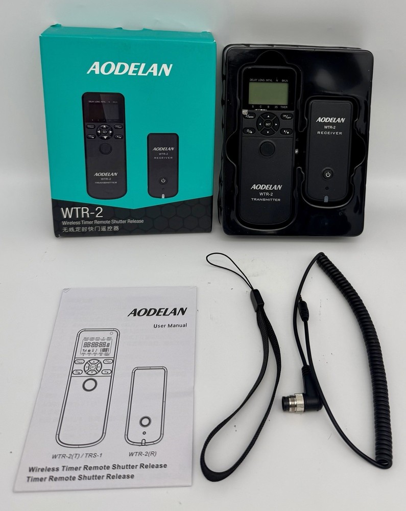 AODELAN WTR-2 Wireless Timer Remote Shutter Release