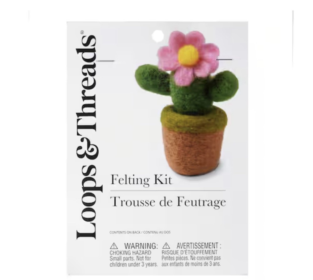 Loops & Threads® Cactus Felting Kit