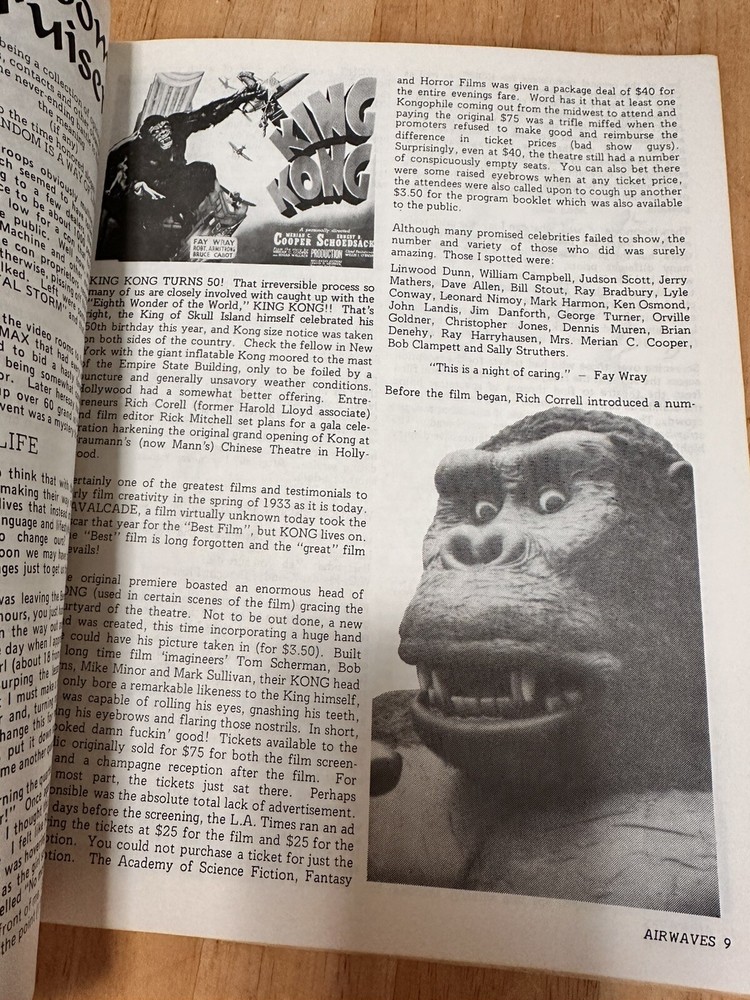 #1S Last issue AIRWAVES 1984