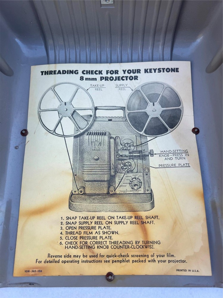 Vintage Keystone K100 8mm projector