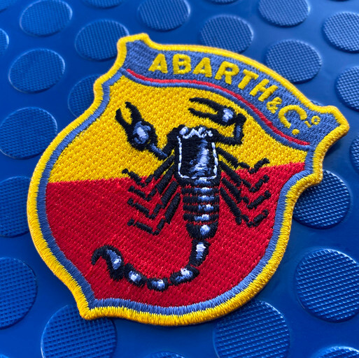 ABARTH & Co Scorpion Embroidered Patch 1954-1959 Version