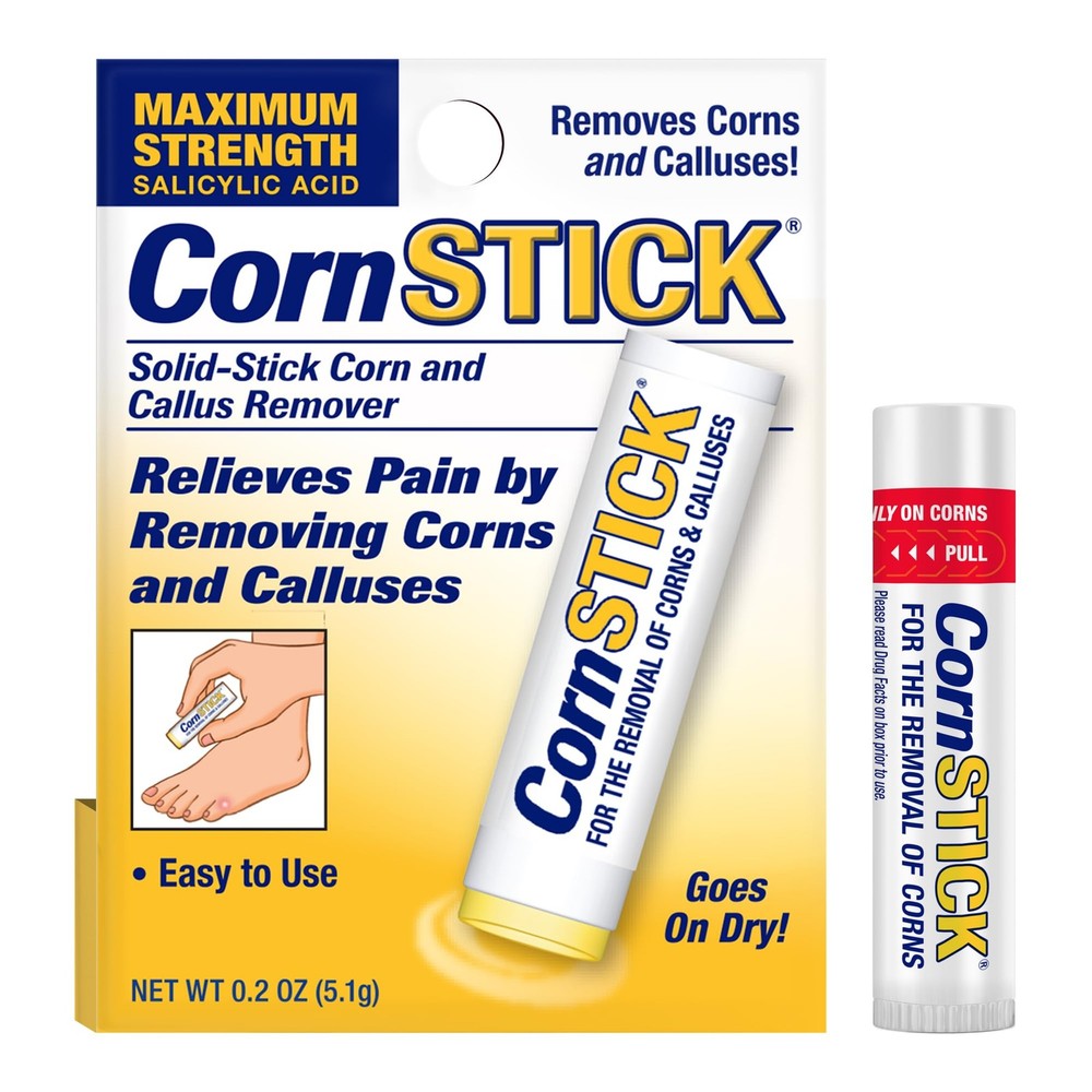 CornStick Maximum Strength Salicylic Acid Solid-Stick Corn and Callus Remover