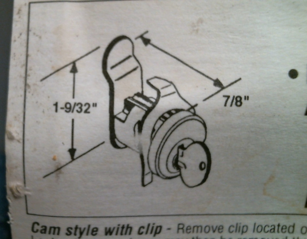 Prime-Line Mailbox Lock (S-4126) FS
