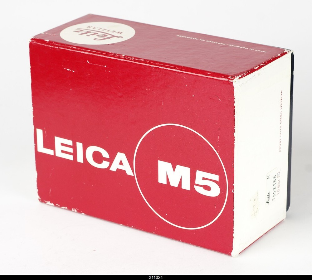 Orginal Box For Camera Leica M5