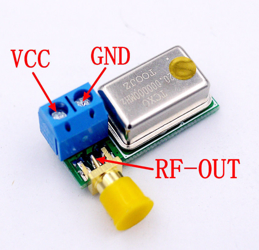 10mhz Active Crystal Oscillator Module 0.1ppm Direct Frequency Output
