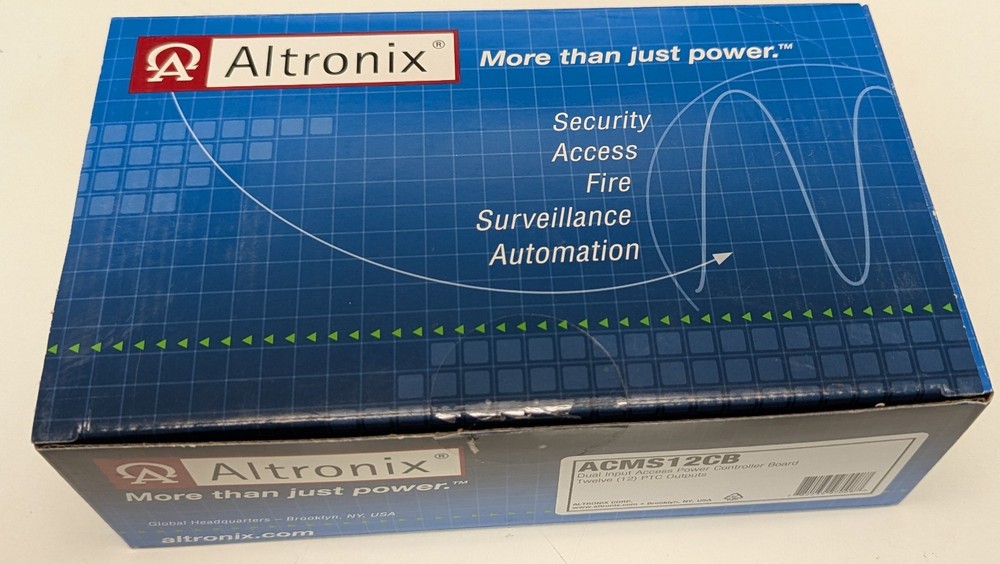 Altronix ACMS12CB Dual input Power controller