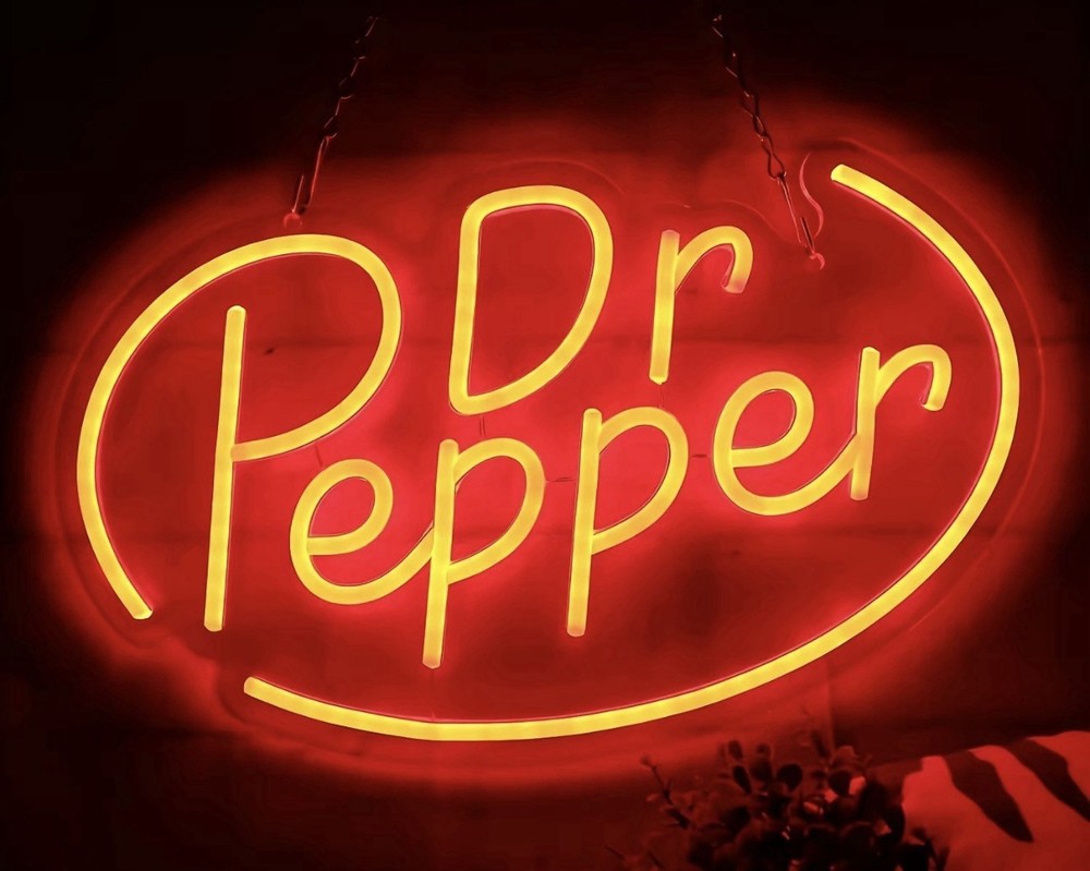 Dr Pepper Light Up Sign