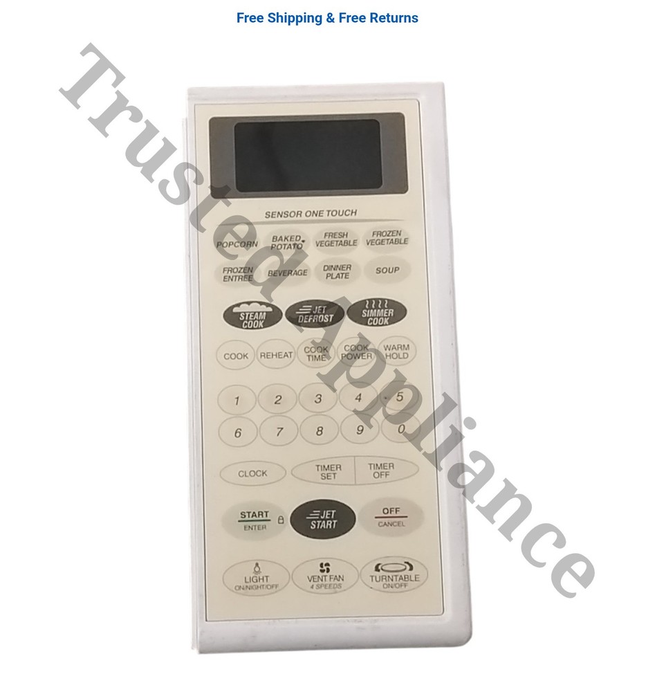 Microwave Control Panel Console 4619-648-13553 White