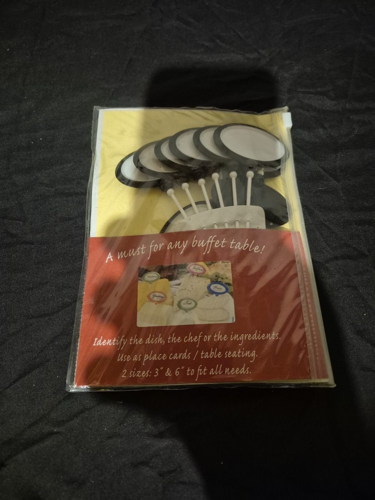 12 buffet markers