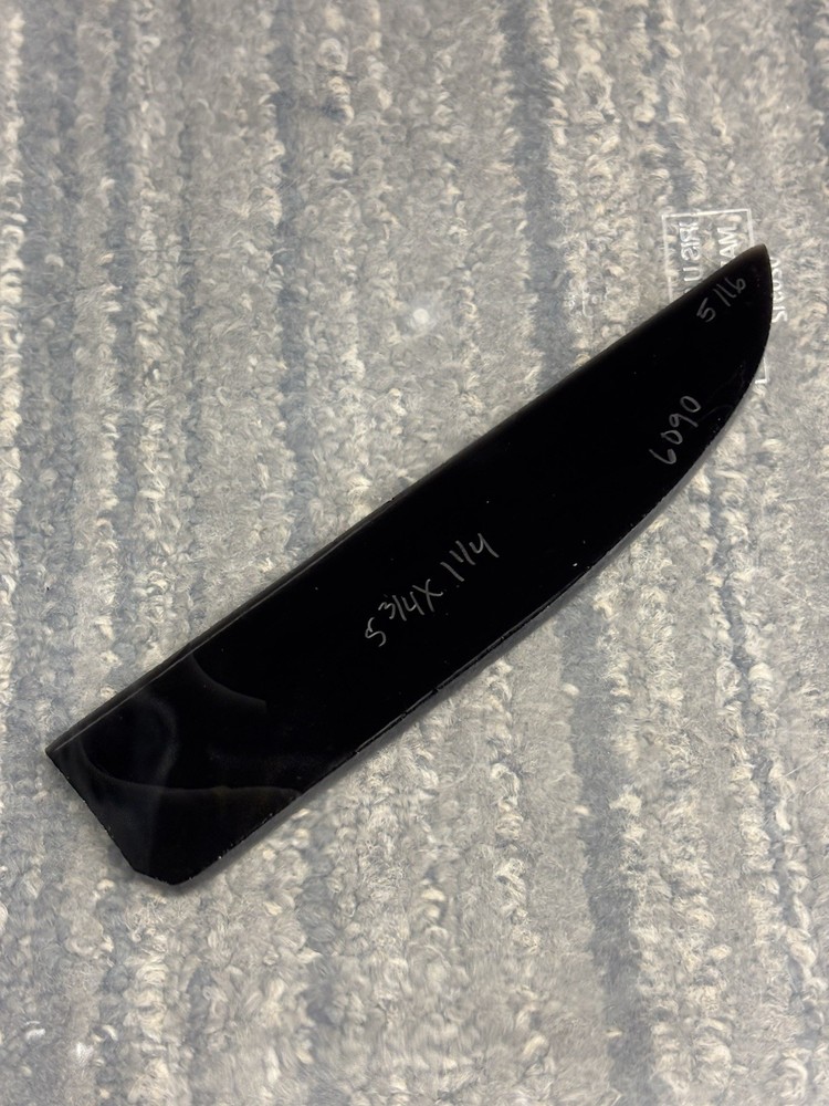 Obsidian Flint Knapping Preforms Blank Knife Blade Preform Smoke Translucent