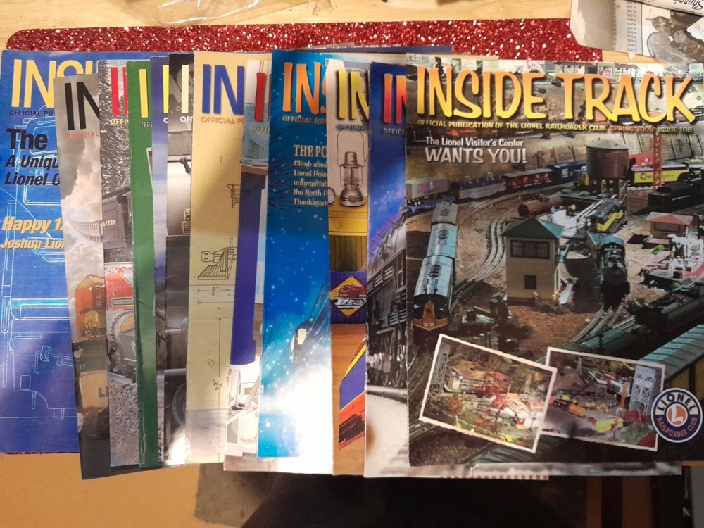 Lionel Inside Track 12 Issues 97-108